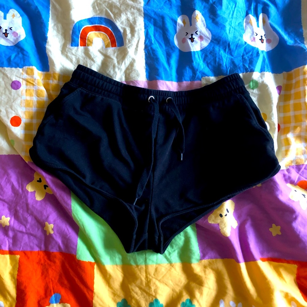 Classic Black Athletic Shorts